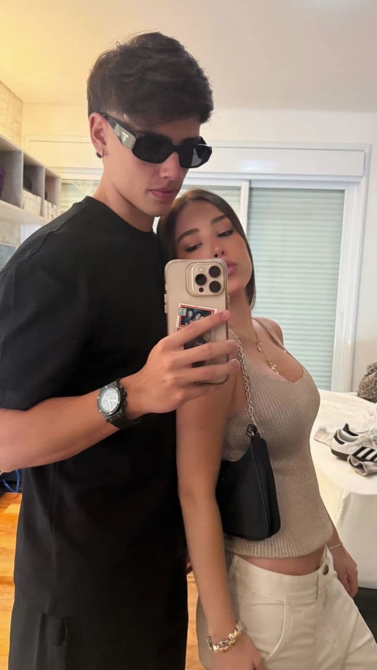 Foto de Matheus e Gabi